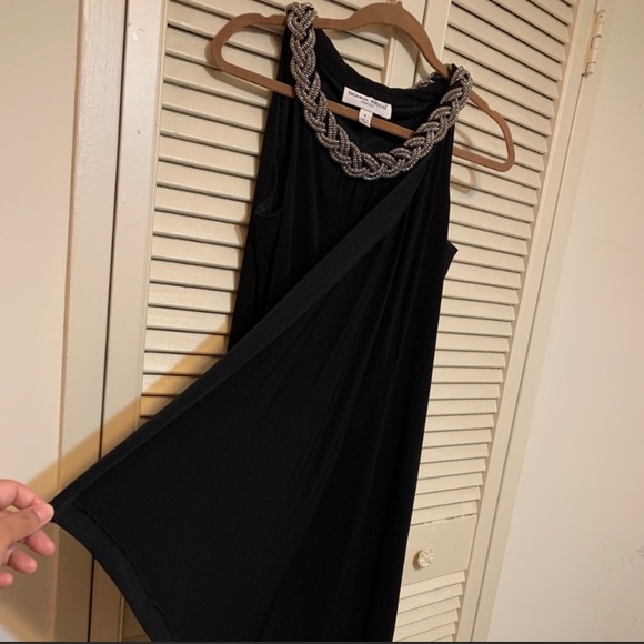 Black Dress with silver detail - Picture 3 of 6